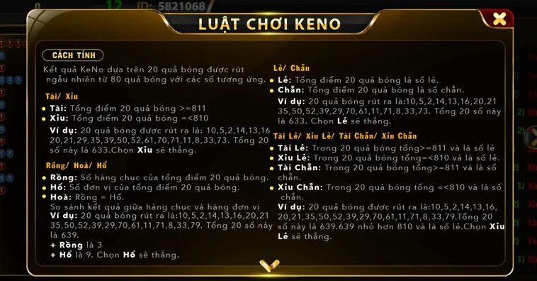 Chinh Phục Siêu Phẩm Keno Tại Go88 Đỉnh Cao Nhất Hiện Nay
