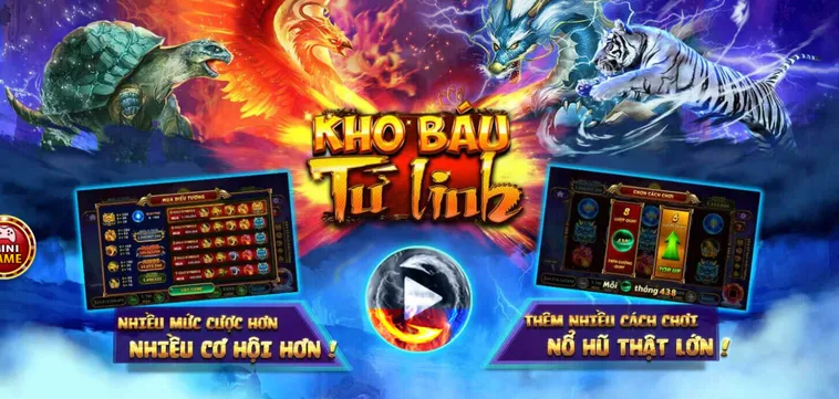 Nổ Hũ Kho Báu Tứ Linh Tại Go88 Chinh Phục Kho Báu Huyền Bí Nhận Thưởng Lớn
