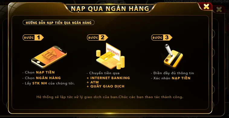 Nạp Tiền Qua Ngân Hàng Tại Go88 Giải Pháp Tài Chính Đỉnh Cao Tối Ưu Hóa Trải Nghiệm Mọi Game Thủ