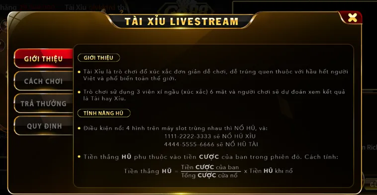 Tài Xỉu Livestream Tại Go88 Mang Đến Trải Nghiệm Cá Cược Đỉnh Cao Chân Thực